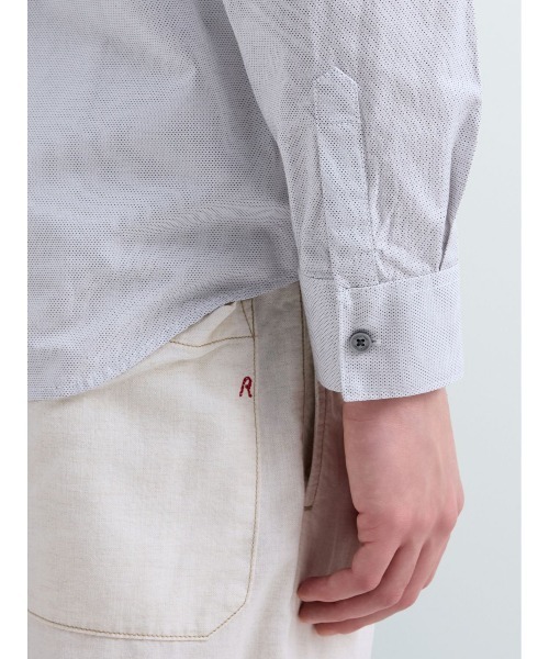 REPLAY（リプレイ）の「コットンドビーシャツ（シャツ/ブラウス・メンズ・ライトグレー・X-LARGE/LARGE/MEDIUM/SMALL）」の7枚目の写真