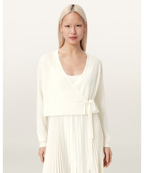 ALLSAINTS(オールセインツ)の「LUCILLE 2-IN-1 DRESS | LUCILLE 2-IN-1 ドレス・ワンピース(ワンピース・レディース・ホワイト・M/L/S/XS)」の2枚目の写真