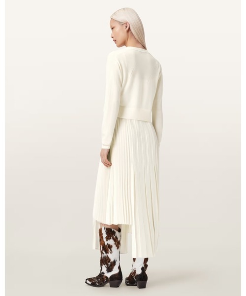 ALLSAINTS(オールセインツ)の「LUCILLE 2-IN-1 DRESS | LUCILLE 2-IN-1 ドレス・ワンピース(ワンピース・レディース・ホワイト・M/L/S/XS)」の6枚目の写真