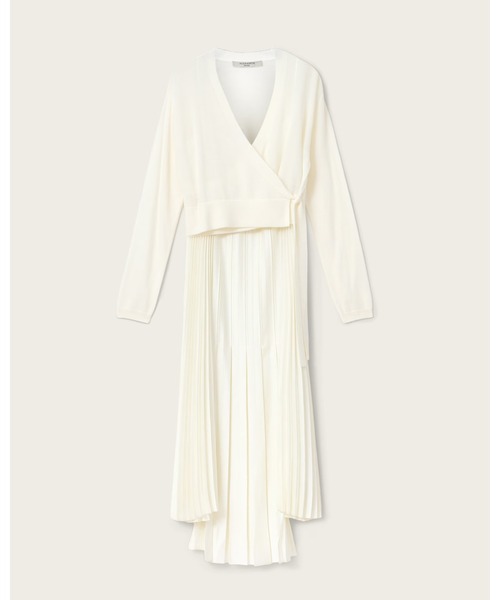 ALLSAINTS(オールセインツ)の「LUCILLE 2-IN-1 DRESS | LUCILLE 2-IN-1 ドレス・ワンピース(ワンピース・レディース・ホワイト・M/L/S/XS)」の7枚目の写真