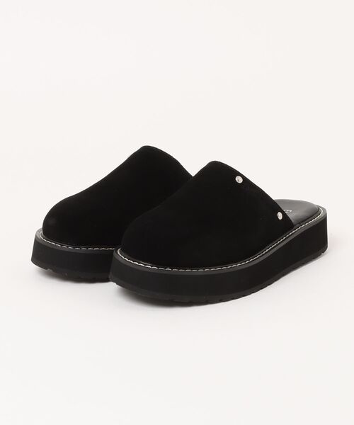 EMU Australia（エミューオーストラリア）の「Maroo（スリッポン・レディース・スモークグレー/ブラック・6/7/8）」の3枚目の写真