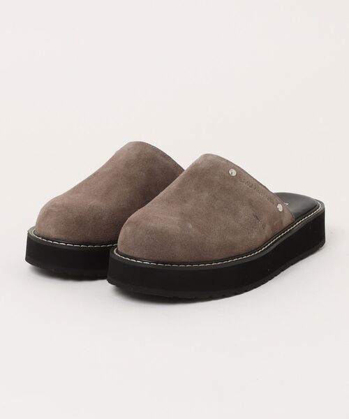 EMU Australia（エミューオーストラリア）の「Maroo（スリッポン・レディース・スモークグレー/ブラック・6/7/8）」の4枚目の写真