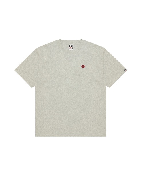 AAPE BY A BATHING APE(エーエイプバイアベイシングエイプ)の「AAPE NOW HEART TEE(Tシャツ/カットソー・メンズ・オフホワイト・MEDIUM/LARGE)」の1枚目の写真