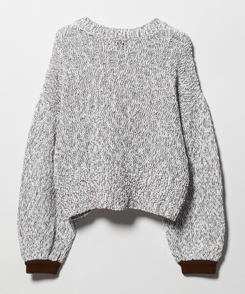 UNITED ARROWS（ユナイテッドアローズ）の「カラーミックス クルーネックニット（ニット/セーター・レディース・ターコイズブルー系/ブラウン系/その他1・FREE）」の21枚目の写真