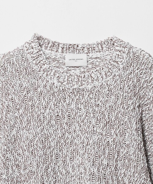 UNITED ARROWS（ユナイテッドアローズ）の「カラーミックス クルーネックニット（ニット/セーター・レディース・ターコイズブルー系/ブラウン系/その他1・FREE）」の22枚目の写真
