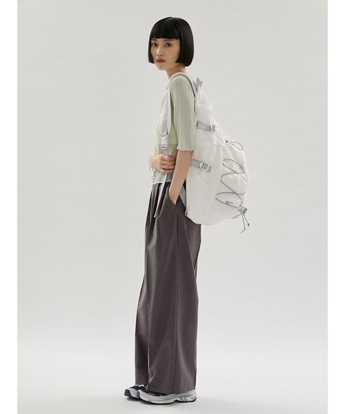 emmi（エミ）の「ワンショルダーボディーバッグ（ボディバッグ/ウエストポーチ・レディース・ピンク/ダークブラウン/ホワイト・F）」の4枚目の写真