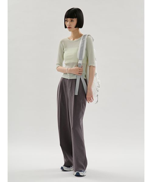 emmi（エミ）の「ワンショルダーボディーバッグ（ボディバッグ/ウエストポーチ・レディース・ピンク/ダークブラウン/ホワイト・F）」の20枚目の写真