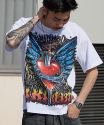 Theater code | Print Design Crew Neck T-Shirt / プリントデザイン クルーネックTシャツ 2026年春夏(Tシャツ/カットソー)