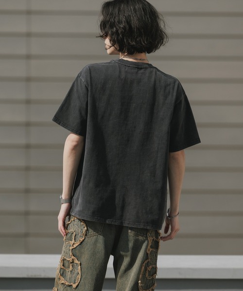 Theater code（シアターコード）の「Print Design Crew Neck T-Shirt / プリントデザイン クルーネックTシャツ 2026年春夏（Tシャツ/カットソー・メンズ・ホワイト/ブラック・M/L）」の13枚目の写真