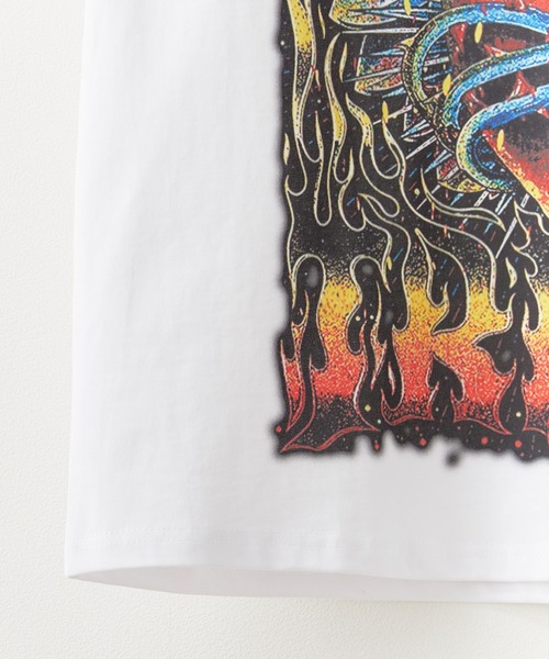 Theater code（シアターコード）の「Print Design Crew Neck T-Shirt / プリントデザイン クルーネックTシャツ 2026年春夏（Tシャツ/カットソー・メンズ・ホワイト/ブラック・M/L）」の21枚目の写真