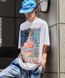 Theater code（シアターコード）の「Print Design Crew Neck T-Shirt / プリントデザイン クルーネックTシャツ 2026年 夏 夏服メンズ（Tシャツ/カットソー）」