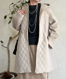 un dix cors（アンディコール）の「異素材キルテイングコート（その他アウター）」