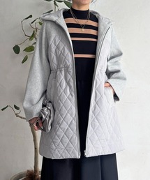 un dix cors（アンディコール）の「異素材キルテイングコート（その他アウター）」