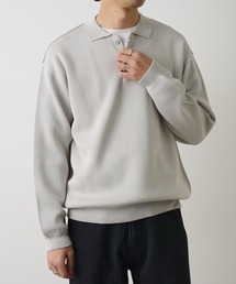 COLONY 2139（コロニートゥーワンスリーナイン）の「配色アウトリンキングニットポロ（ニット/セーター）」