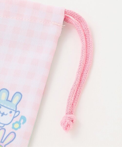 ナルミヤキャラクターズ（ナルミヤキャラクターズ）の「MEZZO PIANO×TAMAGOTCHI 巾着（その他小物・キッズ・オレンジ/ピンク/エメラルド/ラベンダー・F）」の9枚目の写真