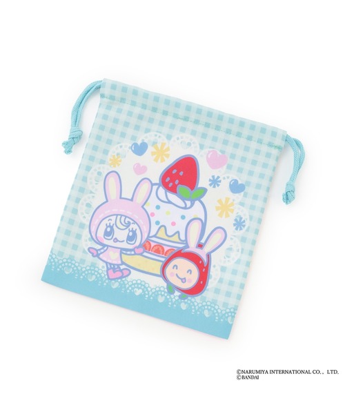 MEZZO PIANO×TAMAGOTCHI 巾着（ポーチ）｜ナルミヤキャラクターズ