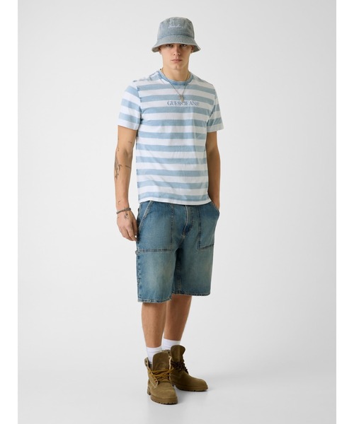 GUESS JEANS Carpenter Utility Short デニムショートパンツ | GUESS