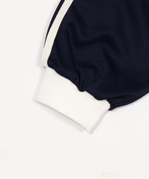 WEGO（ウィゴー）の「WEGO/【26年春夏新作】ライントラックジャケット（ジャージ・メンズ・オフホワイト/ブラウン/ネイビー・LARGE/MEDIUM）」の7枚目の写真