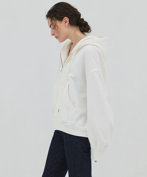 PUBLIC TOKYO(パブリックトウキョウ)の「【2026春新作】極 オーバーサイズバルーンフーディ(パーカー・レディース・ネイビー/ホワイト・FREE)」の14枚目の写真