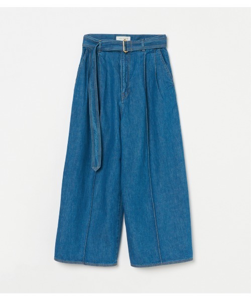 Mackintosh(マッキントッシュ)の「CROPPED POLMOOD DNM(デニムパンツ・レディース・グリーン・8/6)」の1枚目の写真
