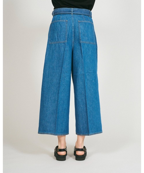 Mackintosh(マッキントッシュ)の「CROPPED POLMOOD DNM(デニムパンツ・レディース・グリーン・8/6)」の5枚目の写真
