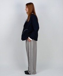 mieya mieya（ミーヤミーヤ）の「TAFFY LINE SWEAT PT/タフィーラインスウェットパンツ（スウェットパンツ）」