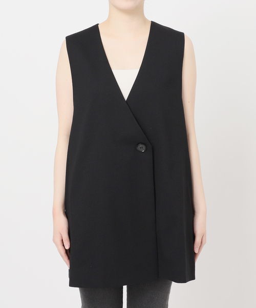 JOURNAL STANDARD relume(ジャーナルスタンダード レリューム)の「リネンライクAラインジレ(ベスト・レディース・ブラック/ベージュ・FREE)」の20枚目の写真