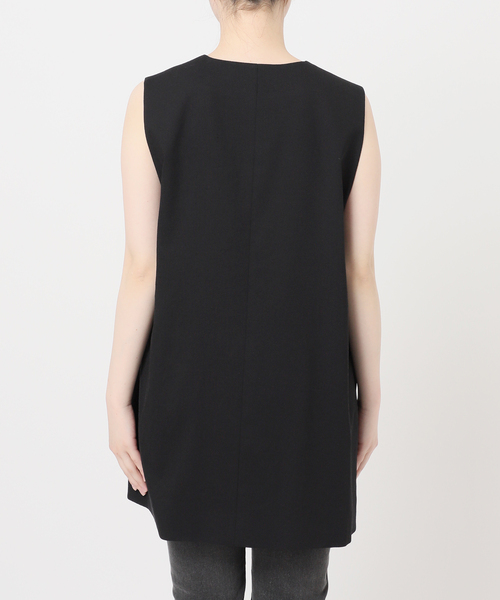 JOURNAL STANDARD relume(ジャーナルスタンダード レリューム)の「リネンライクAラインジレ(ベスト・レディース・ブラック/ベージュ・FREE)」の22枚目の写真