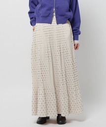 niko and...（ニコアンド）の「ドットドビープリーツスカート（スカート）」