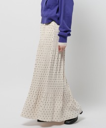 niko and...（ニコアンド）の「ドットドビープリーツスカート（スカート）」