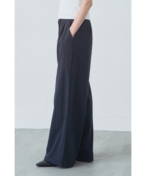 ANF.MUU(アンフムー)の「ドロストウエストストライプスラックス(スラックス・レディース・グレー/ブラック/ネイビー・LARGE/MEDIUM)」の16枚目の写真