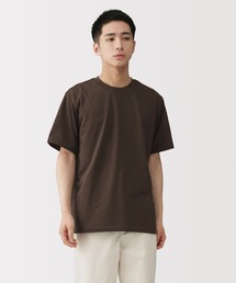 無印良品（ムジルシリョウヒン）の「紳士　天竺編みクルーネック半袖Ｔシャツ（Tシャツ/カットソー）」