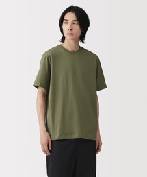 無印良品（ムジルシリョウヒン）の「紳士　天竺編みクルーネック半袖Ｔシャツ（Tシャツ/カットソー）」