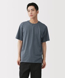 無印良品（ムジルシリョウヒン）の「紳士　天竺編みクルーネック半袖Ｔシャツ（Tシャツ/カットソー）」