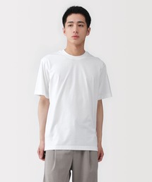 無印良品 | 紳士 天竺編みクルーネック半袖Tシャツ(Tシャツ/カットソー)