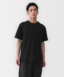 無印良品（ムジルシリョウヒン）の「紳士　天竺編みクルーネック半袖Ｔシャツ（Tシャツ/カットソー）」