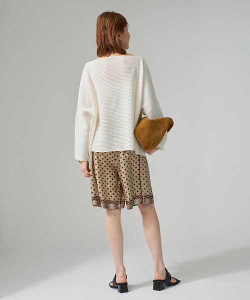 VERMEIL par iena（ヴェルメイユパーイエナ）の「Shaelycarn プルオーバー（ニット/セーター・レディース・ピンク系その他/ブラウン/ホワイト・FREE）」の18枚目の写真