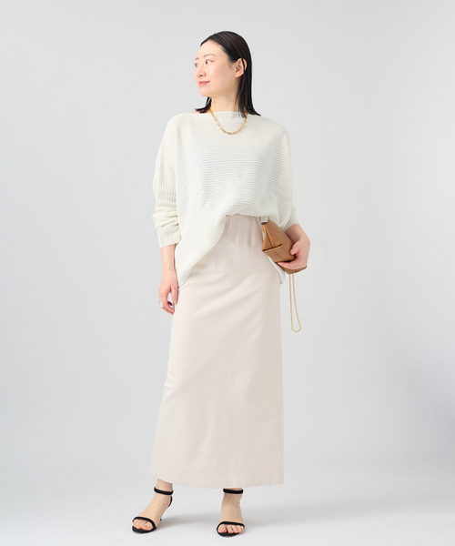 VERMEIL par iena（ヴェルメイユパーイエナ）の「Shaelycarn プルオーバー（ニット/セーター・レディース・ピンク系その他/ブラウン/ホワイト・FREE）」の21枚目の写真