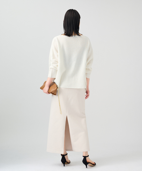 VERMEIL par iena（ヴェルメイユパーイエナ）の「Shaelycarn プルオーバー（ニット/セーター・レディース・ピンク系その他/ブラウン/ホワイト・FREE）」の22枚目の写真