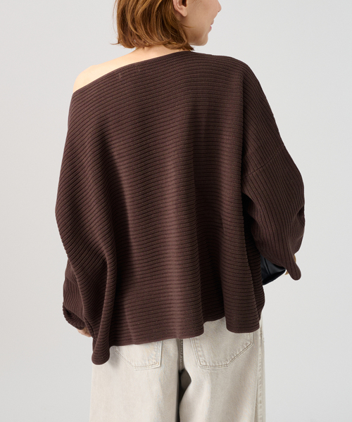 VERMEIL par iena（ヴェルメイユパーイエナ）の「《手洗い可》Shaelycarn プルオーバー（ニット/セーター・レディース・ピンク系その他/ブラウン/ホワイト・FREE）」の11枚目の写真