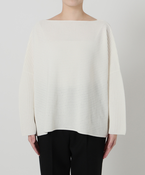 VERMEIL par iena（ヴェルメイユパーイエナ）の「《手洗い可》Shaelycarn プルオーバー（ニット/セーター・レディース・ピンク系その他/ブラウン/ホワイト・FREE）」の21枚目の写真