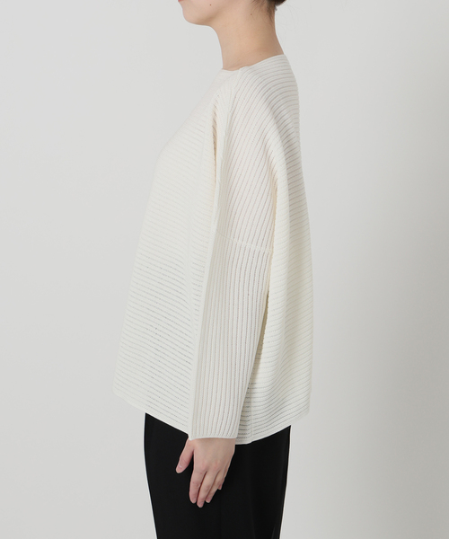 VERMEIL par iena（ヴェルメイユパーイエナ）の「Shaelycarn プルオーバー（ニット/セーター・レディース・ピンク系その他/ブラウン/ホワイト・FREE）」の13枚目の写真