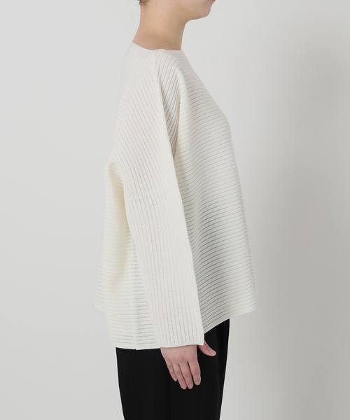 VERMEIL par iena（ヴェルメイユパーイエナ）の「Shaelycarn プルオーバー（ニット/セーター・レディース・ピンク系その他/ブラウン/ホワイト・FREE）」の11枚目の写真