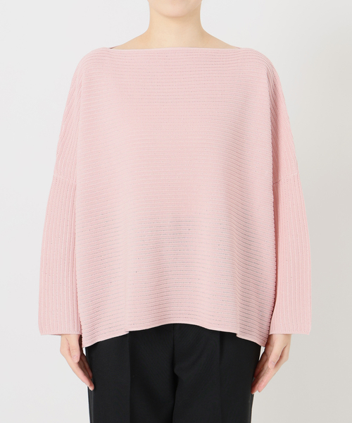 VERMEIL par iena（ヴェルメイユパーイエナ）の「Shaelycarn プルオーバー（ニット/セーター・レディース・ピンク系その他/ブラウン/ホワイト・FREE）」の5枚目の写真