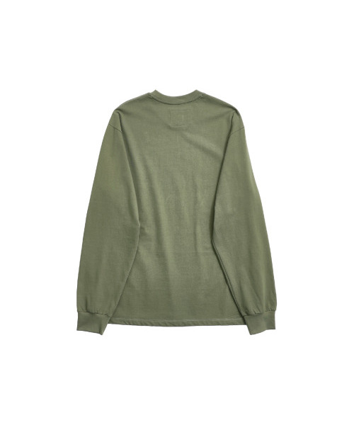 999HUMANITY(999ヒューマニティ)の「コウゾン ロングスリーブTシャツ (オリーブ)(Tシャツ/カットソー・レディース・その他・3(L)/2(M)/1(S))」の2枚目の写真