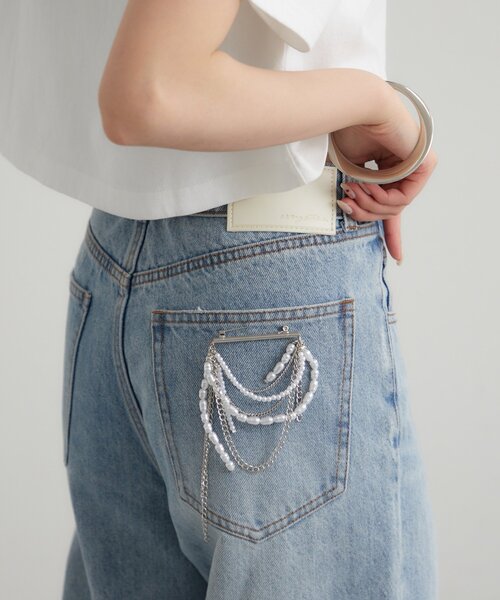 mystic（ミスティック）の「パールチャームブローチ（ブローチ/コサージュ・レディース・シルバー・ONE SIZE）」の3枚目の写真