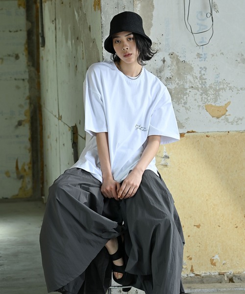 funda mine(ファンダマイン)の「ソウルブリーズTシャツ(Tシャツ/カットソー・レディース・ホワイト/ブラック・1/2)」の6枚目の写真