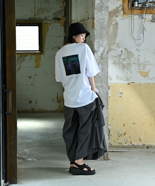 funda mine(ファンダマイン)の「ソウルブリーズTシャツ(Tシャツ/カットソー・レディース・ホワイト/ブラック・1/2)」の8枚目の写真