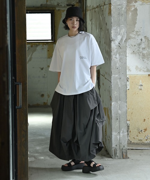 funda mine(ファンダマイン)の「ソウルブリーズTシャツ(Tシャツ/カットソー・レディース・ホワイト/ブラック・1/2)」の9枚目の写真