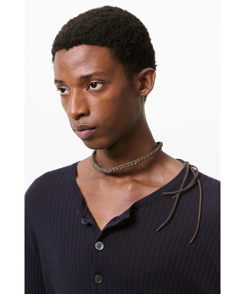 Our Legacy(アワーレガシー)の「OUR LEGACY BRAIDED LADON(ネックレス・レディース・ブラウン・ONE SIZE)」の2枚目の写真
